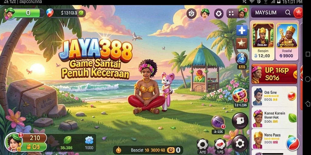 Screenshot gameplay utama JAYA388 menampilkan momen seru dalam bermain.