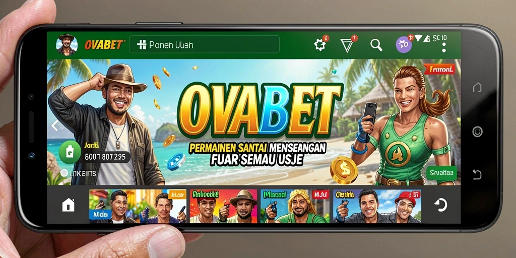 Tampilan gameplay OVABET yang seru dan interaktif.