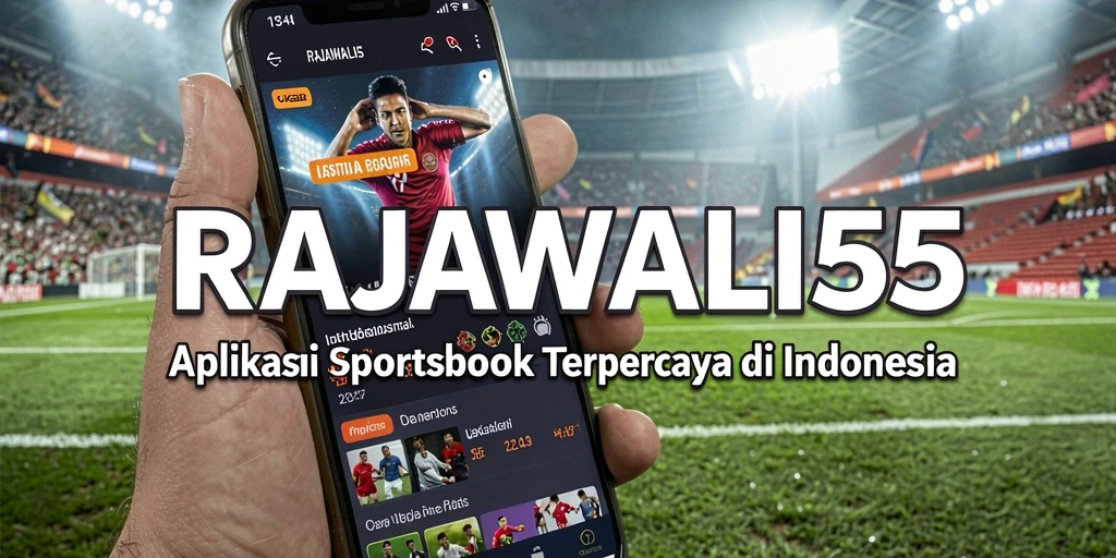 Tampilan utama RAJAWALI55 dengan berbagai pilihan taruhan olahraga.
