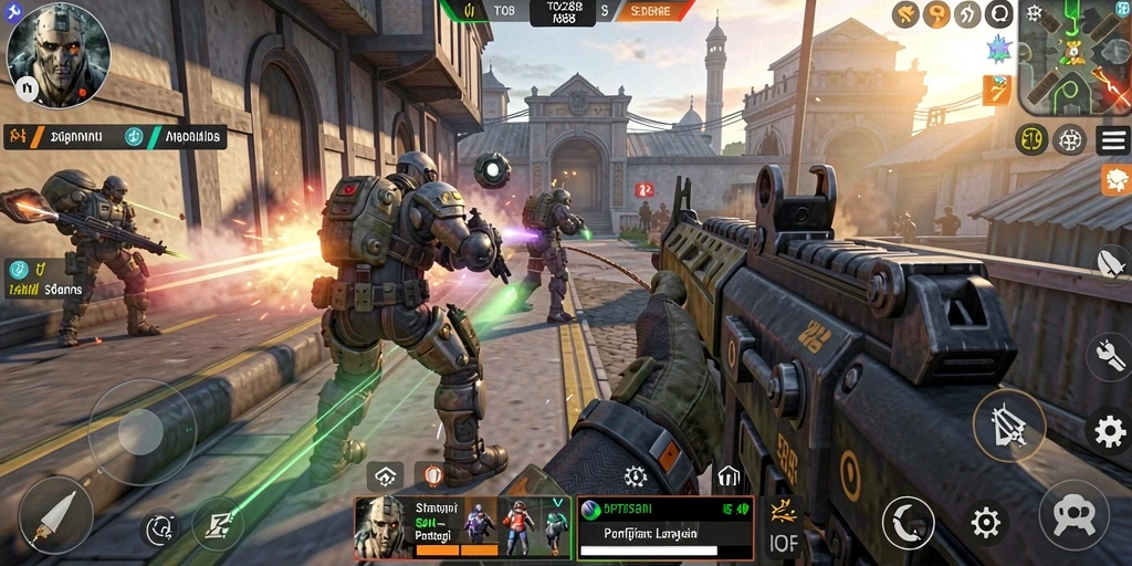 Screenshot TO288 menampilkan aksi seru game strategi.