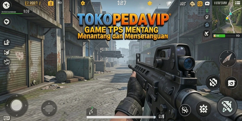 Tampilan gameplay TOKOPEDIAVIP yang penuh aksi dan tantangan.