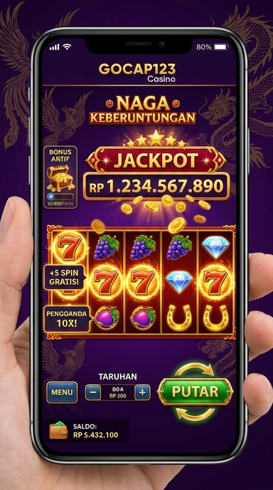 Screenshot proses pengunduhan aplikasi di gocap123.